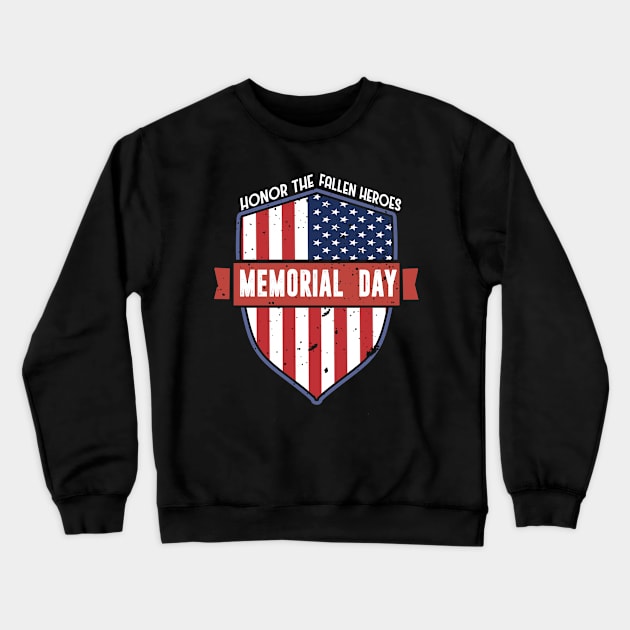 Memorial day Crewneck Sweatshirt by DollochanAndrewss